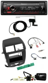 Pioneer DAB USB Lenkrad Bluetooth Autoradio für Mitsubishi ASX 2010-2014