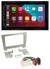 ESX 2DIN DAB USB MP3 Bluetooth Autoradio für SSangYong Rexton ab 2013