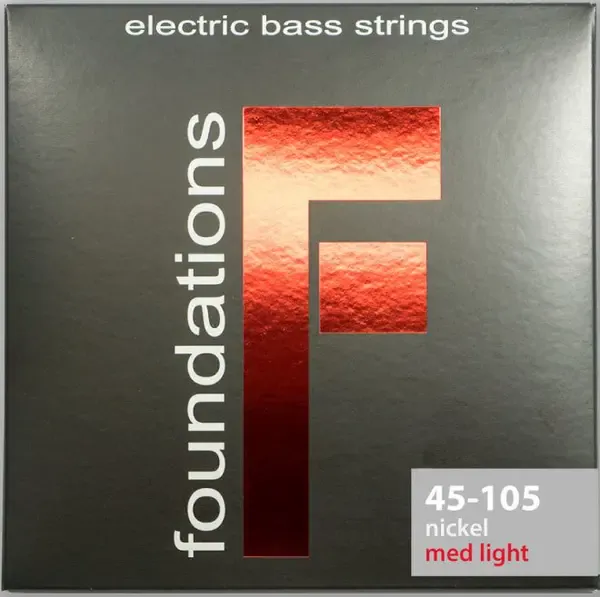Струны для бас-гитары SIT FN45105L Foundations Nickel Medium-Light 45-105