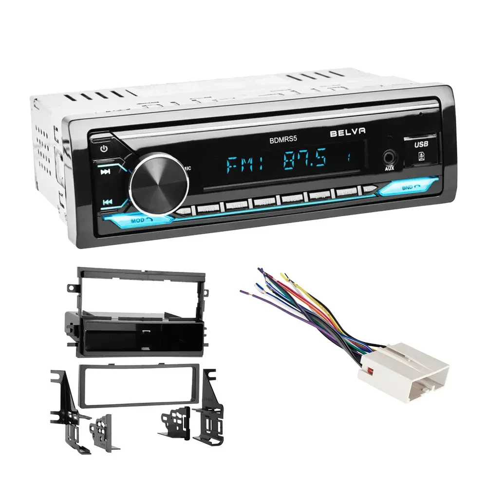 Ford F-150 2004-2006 Single DIN Radio Package (Non-Amplified Systems) | Belva