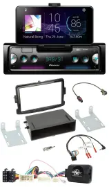 Автомагнитола Pioneer USB Bluetooth DAB для Dacia Dokker, Lodgy, Sandero (с 2012), с управлением на руле