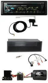 Pioneer MP3 Lenkrad CD USB DAB Autoradio für VW Passat Golf IV Polo schwarz