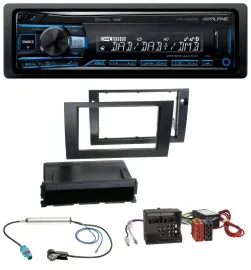 Alpine USB Bluetooth DAB MP3 Autoradio für Audi A4 B7 04-08 Symphony Aktivsystem