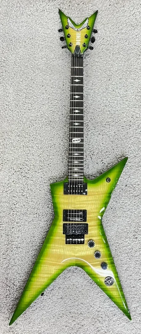 Электрогитара Dean Guitars STHFDS Stealth Floyd FM Dime Slime w/case Korea 2014