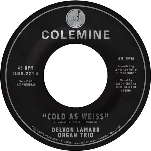 Виниловая пластинка Delvon Lamarr Organ Trio – Cold As Weiss (Релиз 2022)