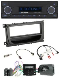 Blaupunkt DAB USB Bluetooth Lenkrad Autoradio für Ford Mondeo S-Max Can 07-14 sc