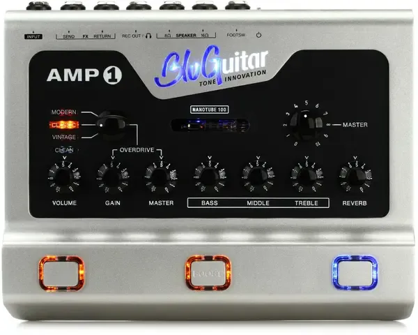 Усилитель для электрогитары BluGuitar AMP1 ME Mercury Edition 100-watt 4-channel Pedalboard Amp with Nanotube