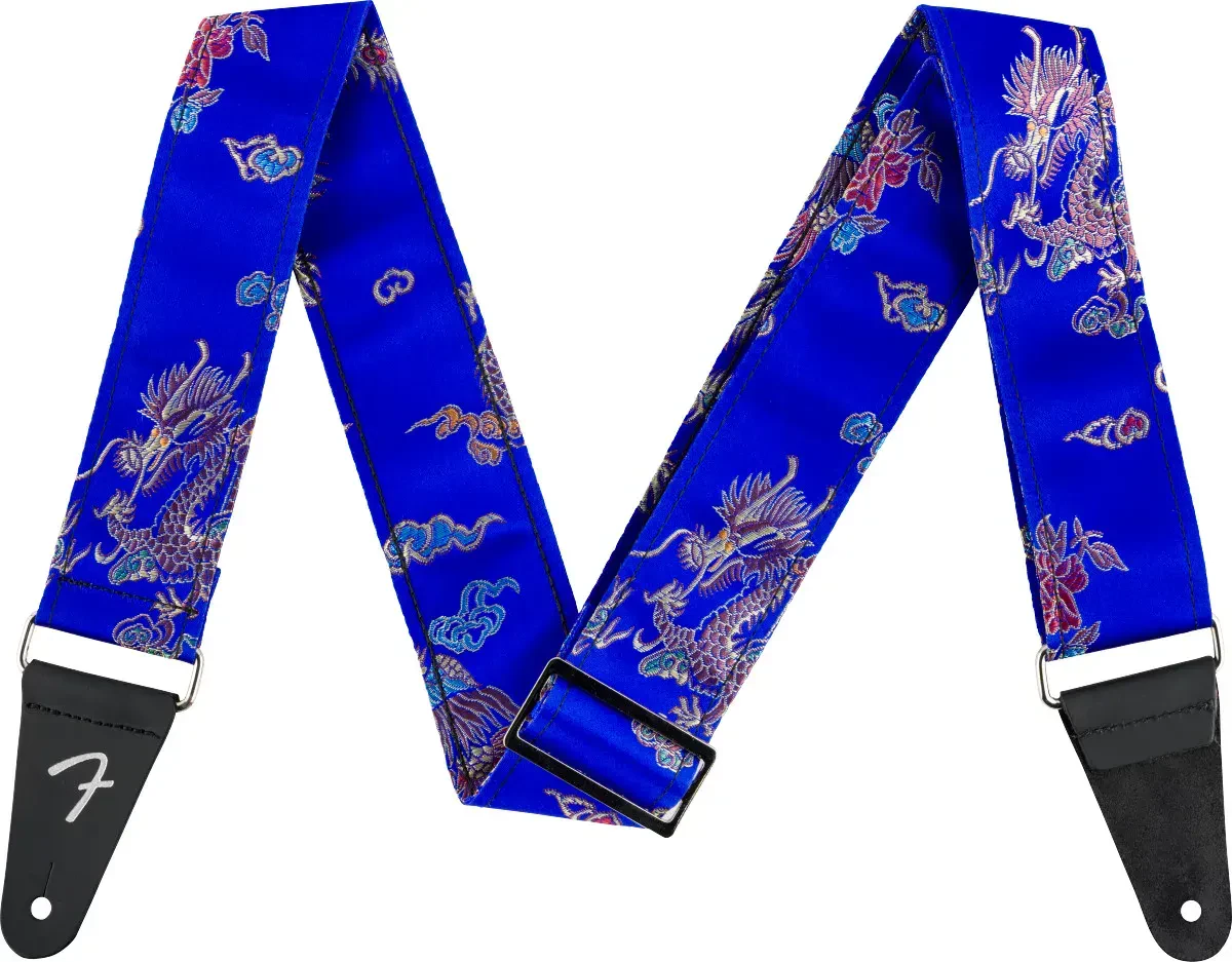 Ремень для гитары Fender 099-0638-052 Satin Dragon Royal Blue