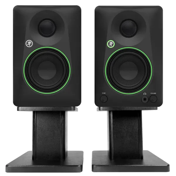 Активный студийный монитор Mackie CR3.5BT Black со стойкой (пара)