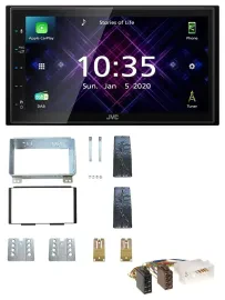 JVC DAB 2DIN MP3 Bluetooth USB Autoradio für Kia Carnival II VQ 06-11