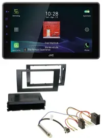 JVC DAB MP3 Bluetooth USB Autoradio für Audi A4 B6 B7 2001-2008 Symphony ISO