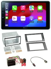 Pioneer Bluetooth 2DIN USB MP3 DAB Autoradio für Ford Fiesta Focus 04-08 anthraz