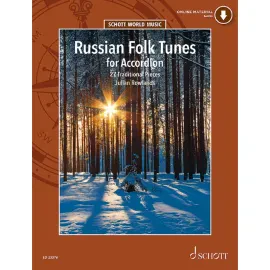 Сборник песен Schott Music Russian Folk Tunes for Accordion