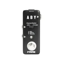 Mini ABY, A/B/Y Box Effektgerät, Signal-Routing, AB/Y-Modus, Passiv