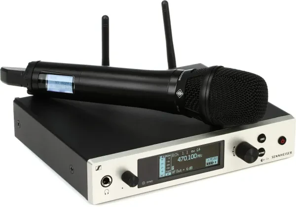 Sennheiser Ew 500 handheld wireless w/ Neumann KK205 Capsule AW+...