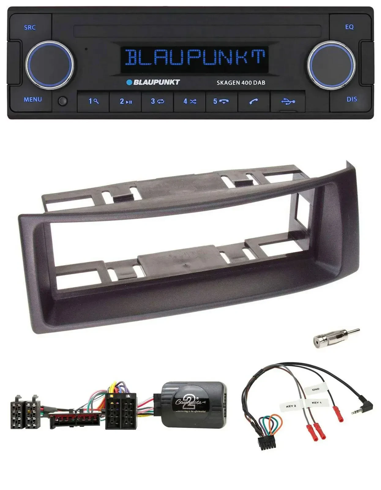 Blaupunkt DAB USB Bluetooth Lenkrad Autoradio für Renault Megane 1996-2000 Sceni