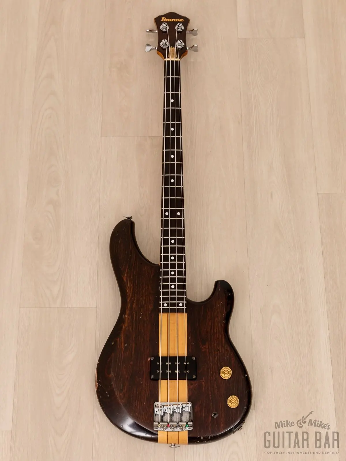 Бас-гитара Ibanez Musician MC-824DS H Dark Stain w/gigbag Japan 1983