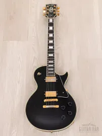 Электрогитара Orville by Gibson Les Paul Custom LPC-EB HH Black Beauty w/case Japan 1989