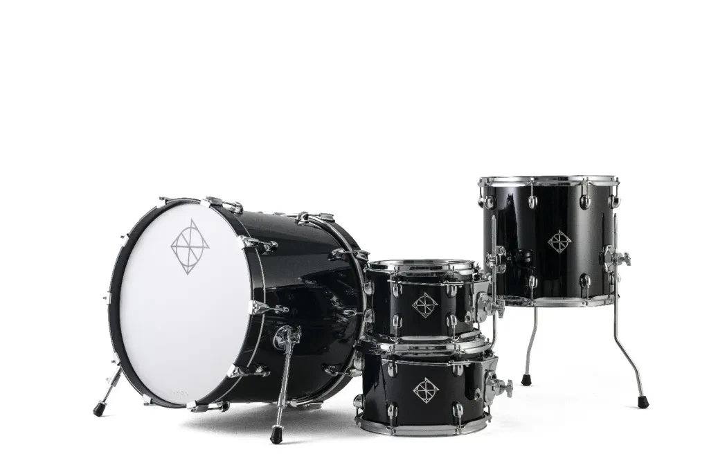 PODCSTH422-01-PB Cornerstone Hybrid Maple Барабанная установка, черная (2 коробки), Dixon