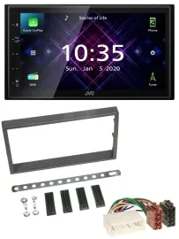JVC DAB 2DIN MP3 Bluetooth USB Autoradio für SSangYong Kyron ab 2005