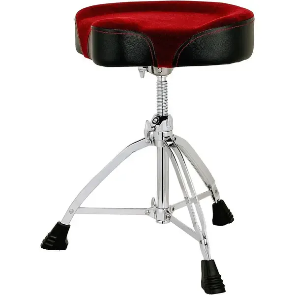 Стул для барабанщика Mapex Saddle Top Double Braced Drum Throne - Red Cloth Top