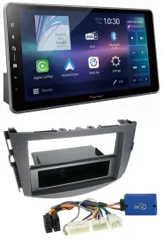 Автомагнитола Pioneer Bluetooth, USB, DAB, MP3 для Toyota RAV4 (2011–2013), 28-pin