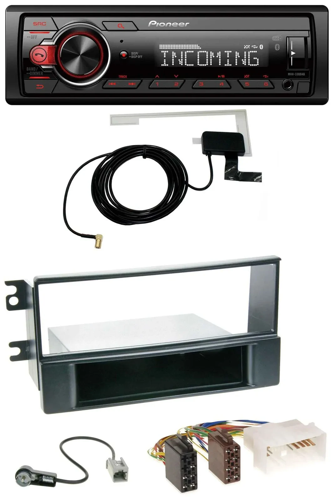 Автомагнитола для Kia Sportage II (2008–2010) Pioneer USB, MP3, DAB, Bluetooth