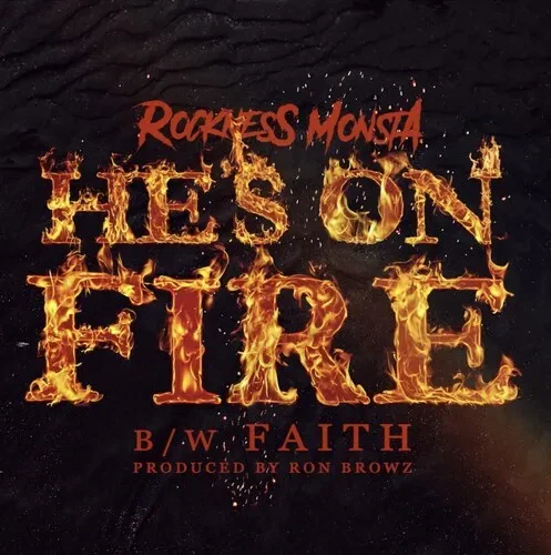 Виниловая пластинка Rockness Monsta (of Heltah Skeltah) - He's On Fire / Faith [New 7" Vinyl]