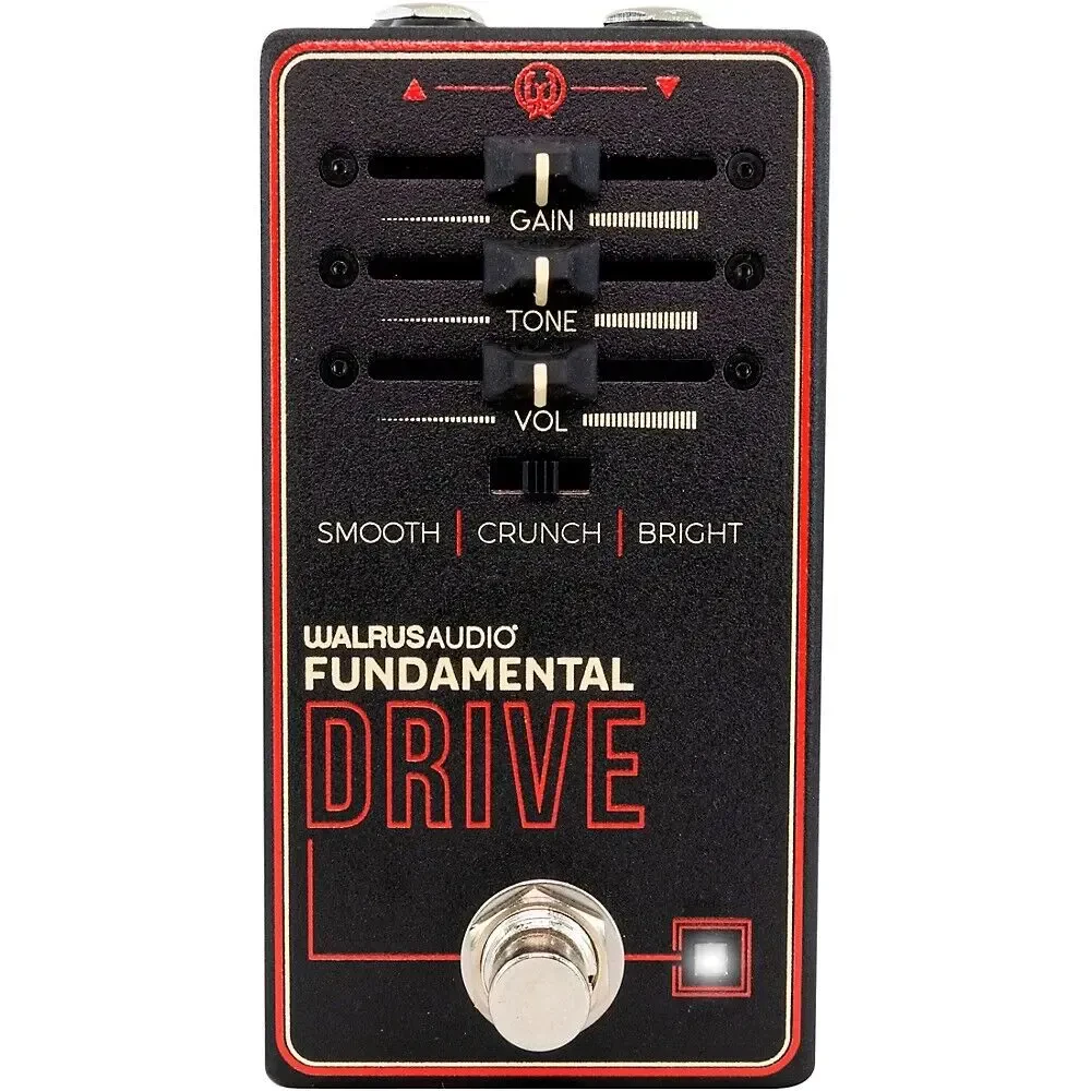 Педаль эффектов для электрогитары Walrus Audio Fundamental Series: Overdrive Effects Pedal Black