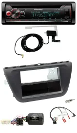 Pioneer DAB CD Lenkrad USB Bluetooth Autoradio für Suzuki SX4 (ab 2013)