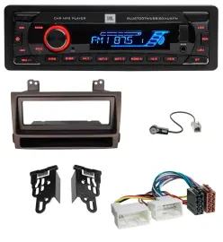JBL AUX MP3 USB Bluetooth SD Autoradio für Hyundai Sonata ab 09 dunkelbraun meta