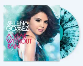 Виниловая пластинка Selena Gomez & Scene - Year Without Rain [Blue & Black Splatter] NEW Vinyl