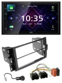 JVC DAB 2DIN MP3 Bluetooth USB Autoradio für Chevrolet Corvette 05-13 Uplander 0