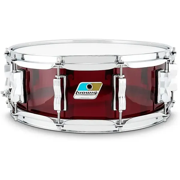 Малый барабан Ludwig Vistalite 50th Anniversary 14x5 Red