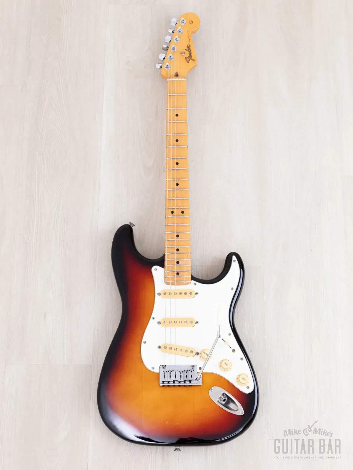 Электрогитара Fender Stratocaster ST650-SPL SSS Sunburst w/gigbag Japan 1989