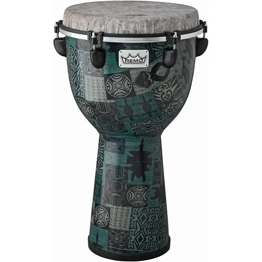 Джембе Remo 12" Designer Apex Green Kinte Kloth