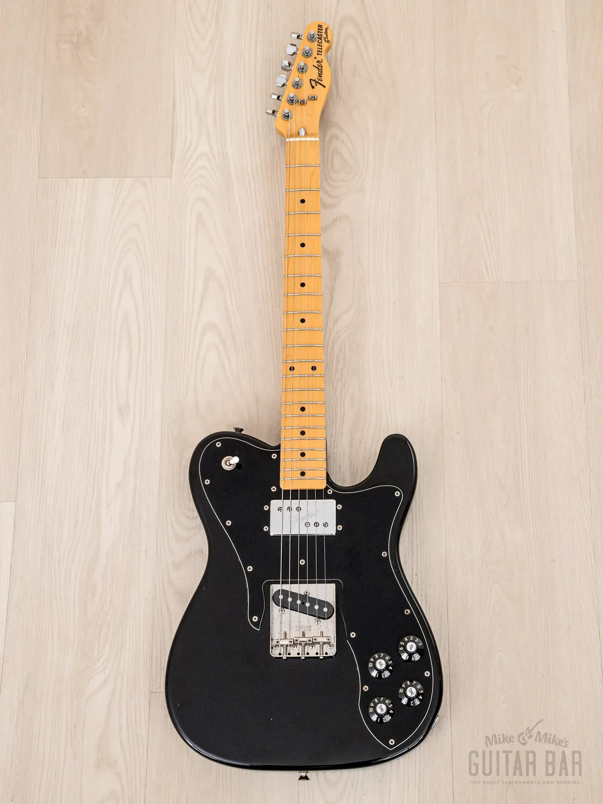 Электрогитара Fender Telecaster Custom 1972 Vintage Reissue TC72 HS Black w/case Japan 2012