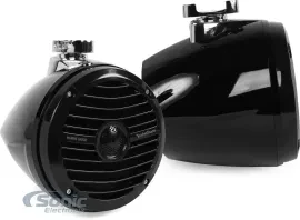 Rockford Fosgate RM1652W-MB 150W 6.5" Marine Wakeboard Tower Speakers