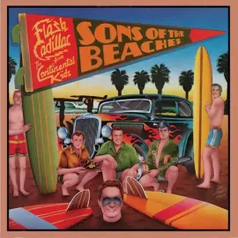 Виниловая пластинка Flash Cadillac / Continental Kids - Sons Of The Beaches [New Vinyl LP] Colored V