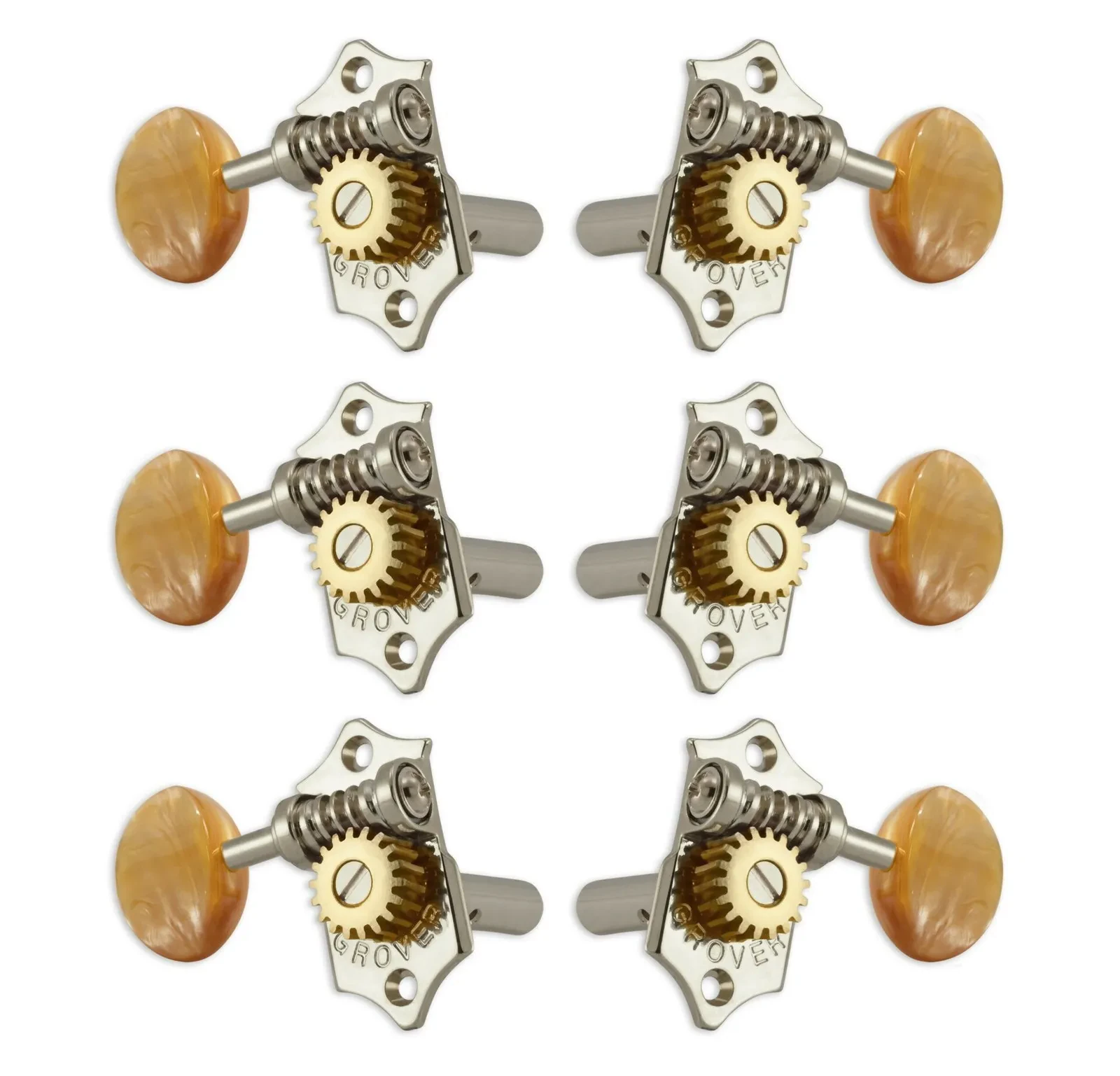 Колки гитарные Grover H97-18NAA Nickel