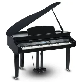 Grand 3100 Digitalflügel Schwarz 88 Tasten Hammermechanik 1200 Sounds 270 Styles