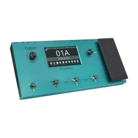 FX200B Процессор эффектов, портативный, зеленый, Flamma