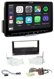 Alpine Bluetooth MP3 USB DAB Autoradio für Nissan Micra, Note (ab 2013)