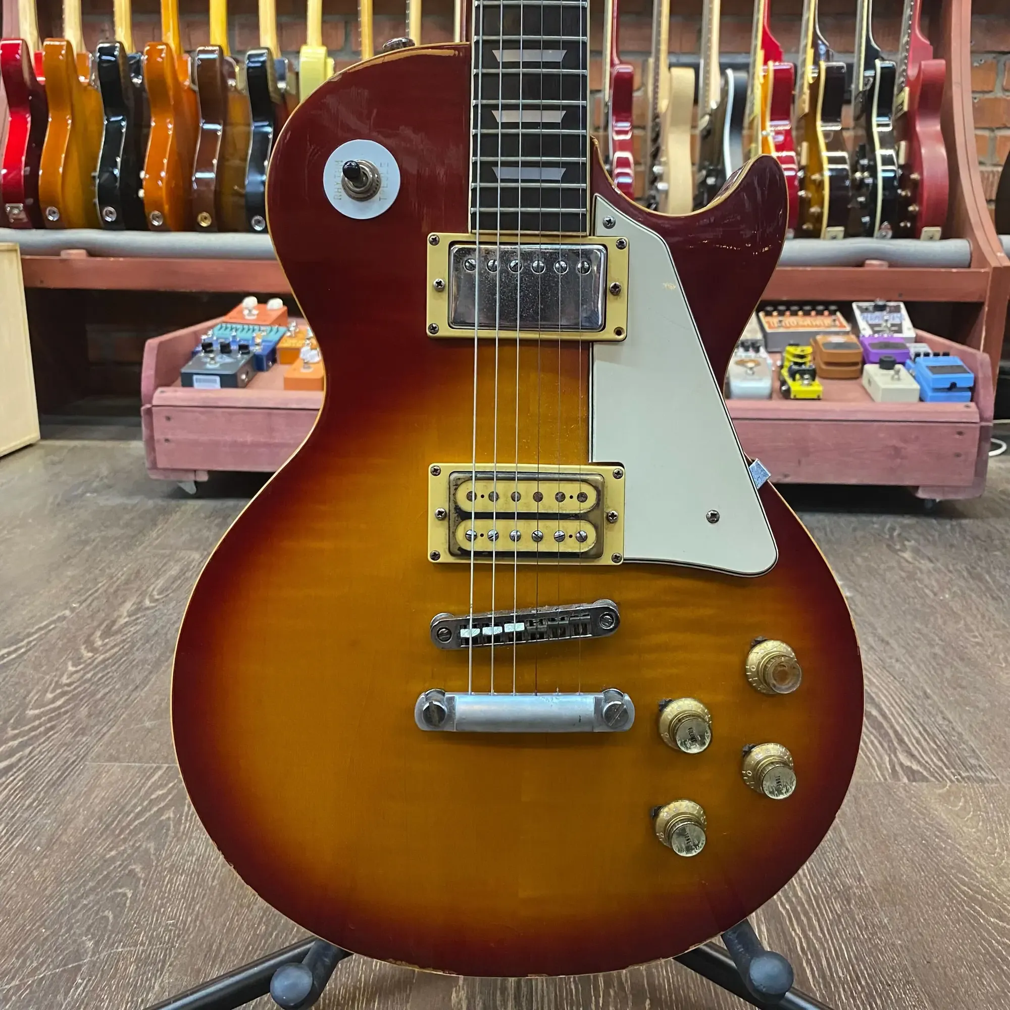 Электрогитара Greco Custom EG-420S HH Sunburst w/case Japan 1978
