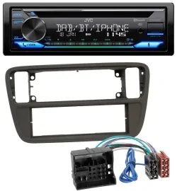 JVC Bluetooth MP3 USB DAB CD Autoradio für Seat Mii (ab 2011)