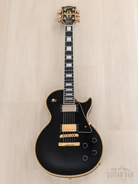 Электрогитара Gibson Les Paul Custom HH Black Beauty w/case USA 1989