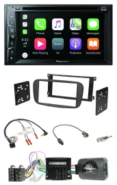 Pioneer Lenkrad USB DVD Bluetooth DAB 2DIN Autoradio für Ford Focus C-Max Galaxy