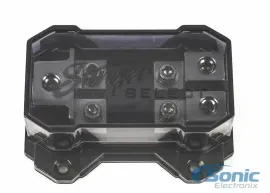 Stinger Select 0 to 4 Gauge AWG Car MIDI Power Fused Distribution Block SSFDB024