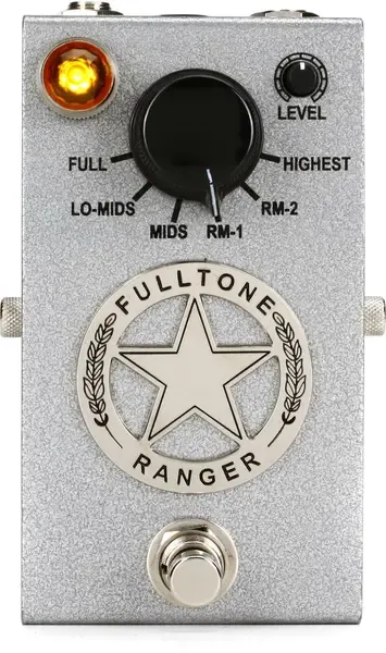 Педаль эффектов для электрогитары Fulltone Custom Shop CS-Ranger Treble Booster Pedal