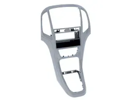 Radioblende DIN Autoradio für Opel Astra J 2009-2016 platin silber